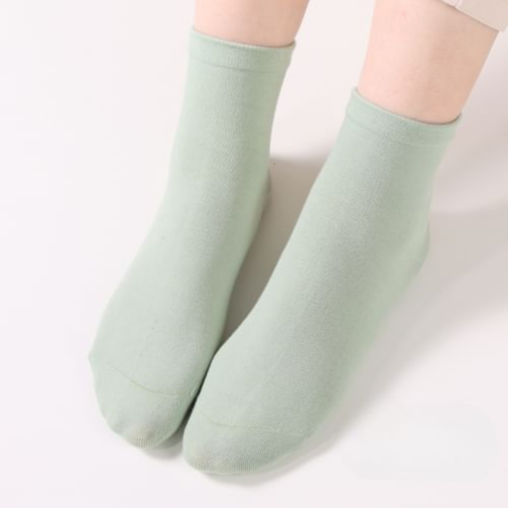 Mint green socks
